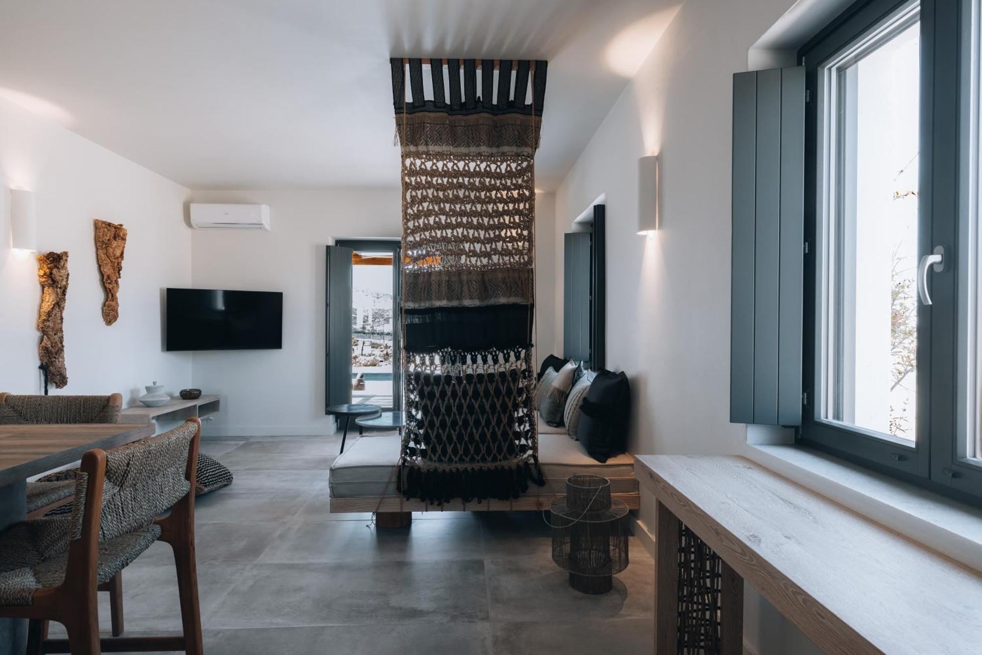 Kosmitis Suites & Villas Náousa Rom bilde