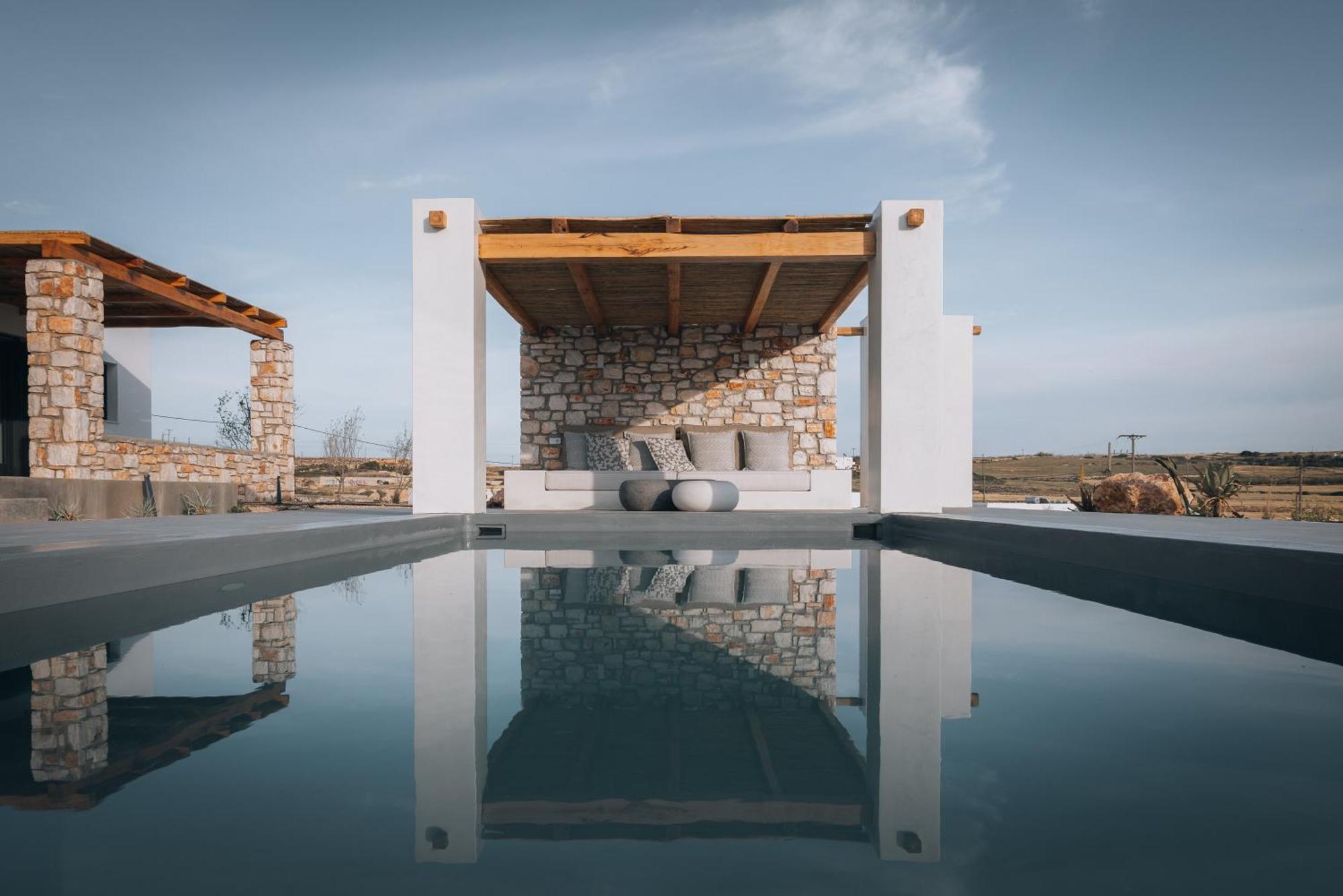 Kosmitis Suites & Villas Náousa Rom bilde